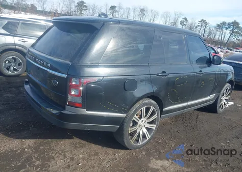 2017 Land Rover Range Rover 3.0L V6 Turbocharged Diesel Td6 z USA, uszkodzony, nr VIN SALGR2FK3HA333008